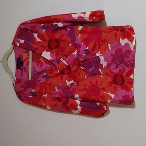 Boden Size 14 V-Neck Cross Pink, Orange, Purple